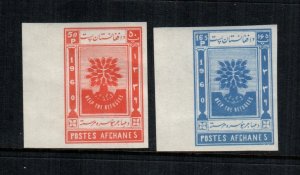 Afghanistan  470 - 471  MNH  cat $ 4.00 imperf