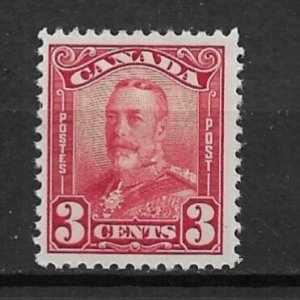 1928 Canada Sc151 3¢ King George V MNH