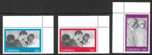 LIBERIA 1989 Second Republic Anniversary Set Sc 1110-1112 MNH