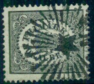 SWEDEN #LX1 (Facit 6a1) 1sk City Postage used w/starburst cancel VF, H.O.W. cert