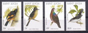 St Lucia, Fauna, Birds MNH / 1998