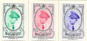 Morocco #19-21  set complete  (MLH) CV.  $5.80