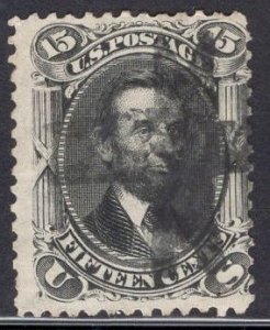 US Stamp #77 15c Lincoln USED SCV $175