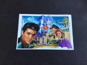 Elvis Presley Mongolia Stamp Sheet R38498