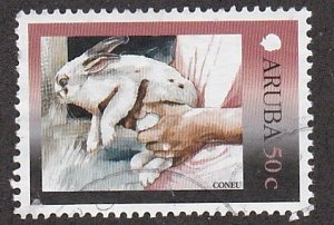 Aruba # 201, Rabbit, Used,