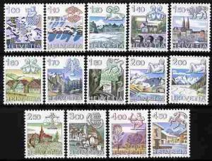 Switzerland 1982 Signs of the Zociac perf set of 14 unmou...