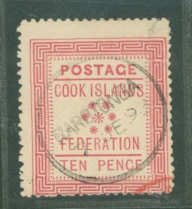 Cook Islands #8 Used Single