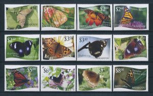 Niuafo'ou Tonga MNH 275-86 Butterflies 2012