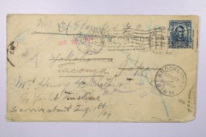 US 1904 Cover to Japan / Several Forward / See Back - L39975