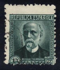 Spain #518a Nicolas Salmeron, used (0.25)