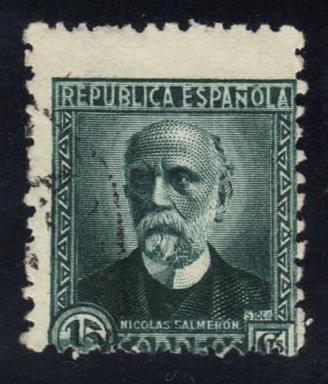 Spain #518a Nicolas Salmeron, used (0.25)