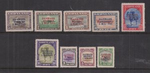 GREENLAND SC# 19-27  VF/MOG