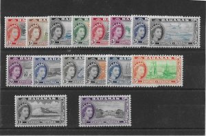 Bahamas Sc #158-173  set of 16 LH VF