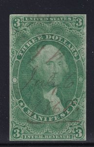 R86a F-VF used neat cancel with nice color cv $ 200 ! see pic !