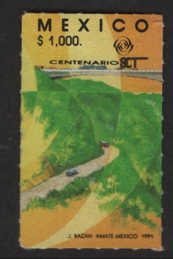 MEXICO, 1695L, MNH, 1991, ROAD