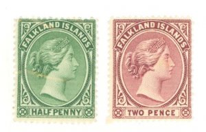 Falkland Islands #9/13 Unused Single