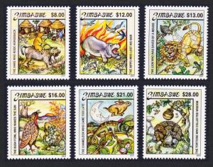 Zimbabwe Africa Folk tales 6v SG#1053-1058