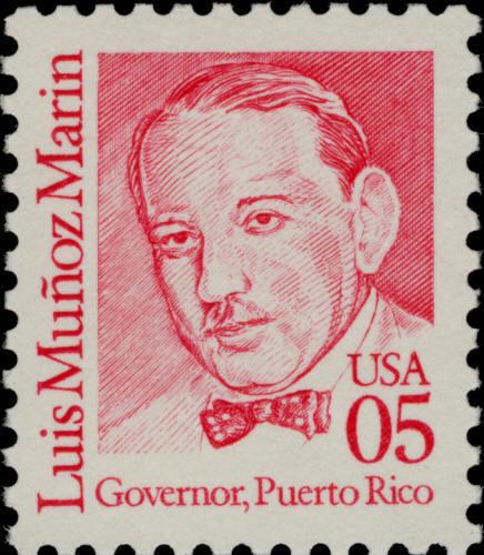 1990 5c Luis Munoz Marin, Governor of Puerto Rico Scott 2173 Mint F/VF NH