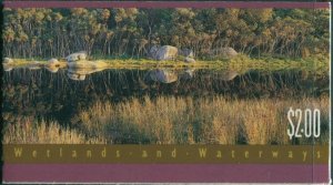 Australia booklet 1992 SG1319-1320 Wetlands MNH