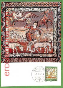 32669 - Switzerland - MAXIMUM CARD - 1967 - Religion PRO PATRIA-