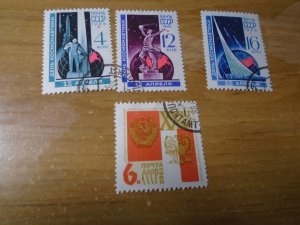 Russia  #  3018-21   used