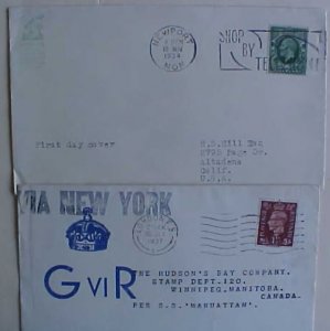 GREAT BRITAIN  1934 NOV 19,1937 JY 30