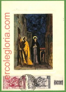 48396 - ITALY - MAXIMUM CARD - 1950 - RELIGION-