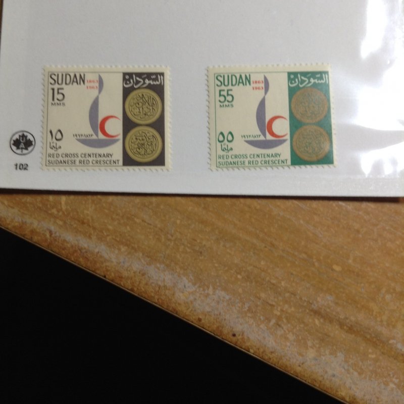 Sudan  # 162-63  MNH
