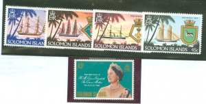 Solomon Islands (British Solomon Islands) #417-20/426  Single (Complete Set)