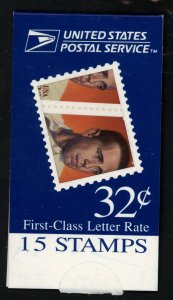 SCOTT 3152 BOOK 267 BC126 1997 32 CENT HUMPHREY BOGART ISSUE MNH OG VF CAT $11