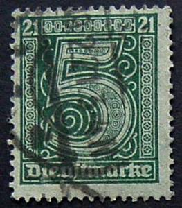 Germany, Scott OL9, Used Official stamp