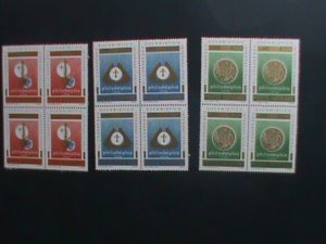 ​VATICAN CITY-1976 SC# 592-4 41ST INTERNATIONAL EUCHARISTIC CONGRESS BLOCK MNH