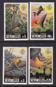 Seychelles 479-482 Bats MNH VF