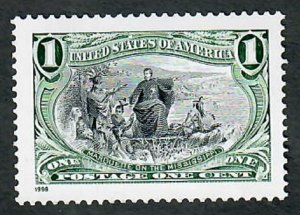 3209a Trans-Mississippi Re-issue MNH single