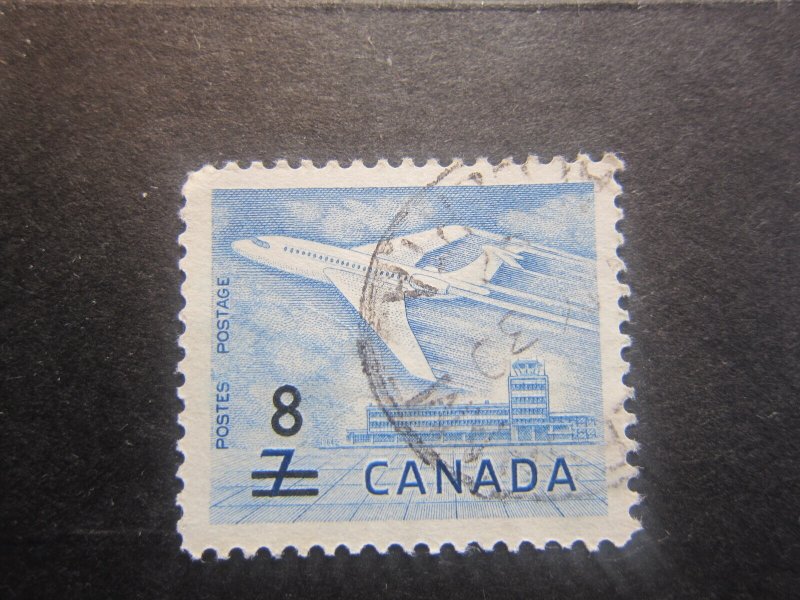 Canada #430 Jet Plane Surcharge Nice stamps {ca361}