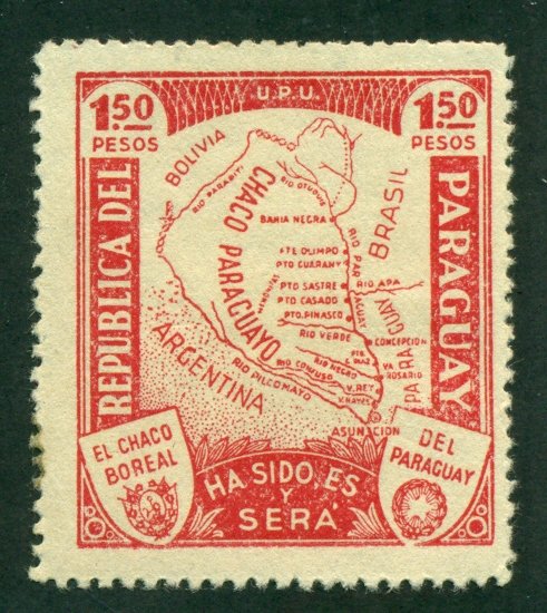 Paraguay 1935 #324 MH SCV (2018) = $0.40