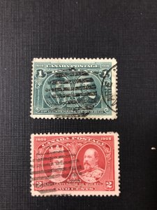 Canada Scott 97 - 98 Used