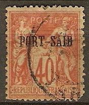 France Off Port Said 11 Mi 11 Used F/VF 1899 SCV $12