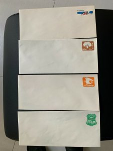 4 US Stamped  Envelopes, buy less is ok
