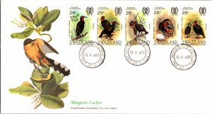 Swaziland, Worldwide First Day Cover, Birds