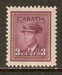 Canada    #252  MLH  (1943)  c.v. $0.40