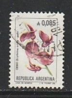 1985 Argentina - Sc 1527 - used VF - 1 single - Flowers