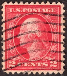 1917, US 2c, Washington, Used, Well-Centered, Sc 499