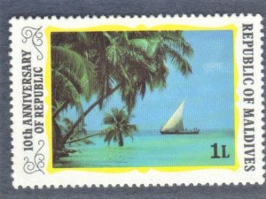 MALDICE ISLANDS SCOTT #773 MNH 1L  1978