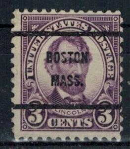 USA - Scott 635 w/ Precancel