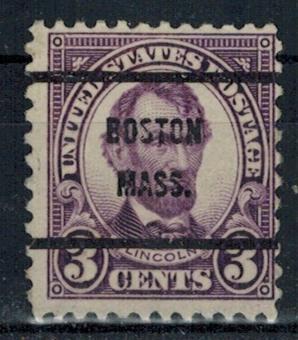 USA - Scott 635 w/ Precancel