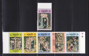 Anguilla 253, 258b Set MNH Easter
