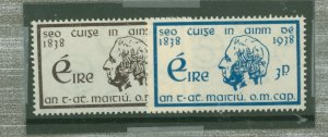 Ireland #101-102 Unused Single (Complete Set)