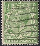 Great Britain #187 1/2P King George 5, used VF