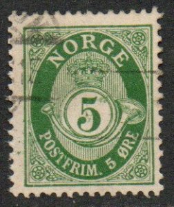 Norway Sc #77 Used